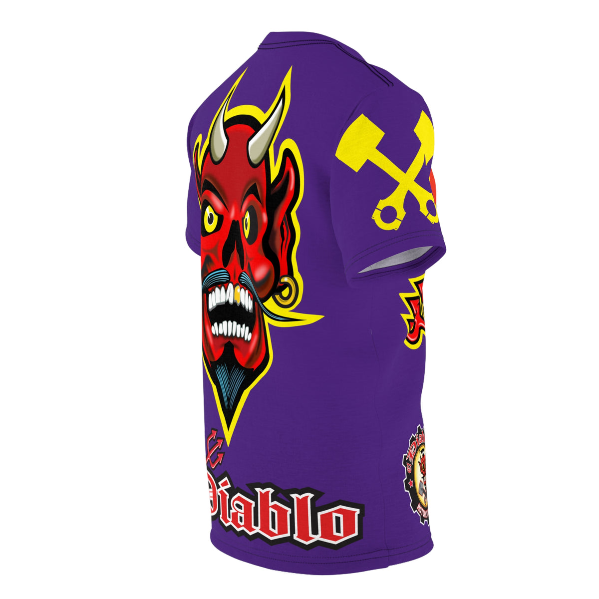 FTW Motorcycle Riders Super Tee - Edgy HiViz Colour Graphics - Show Your Attitude in Style