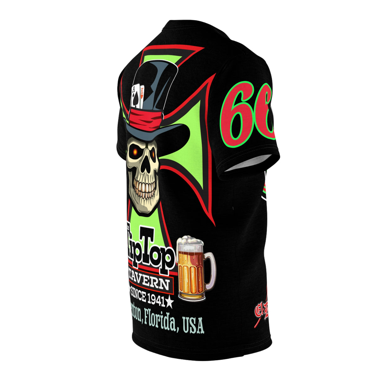 Tip Top Tavern Dive Bar Super Tee (*Limited Edition) - America's Best Dive Bar, Bikes Beers Babes & Bros. - Honouring Biker Bar Tee