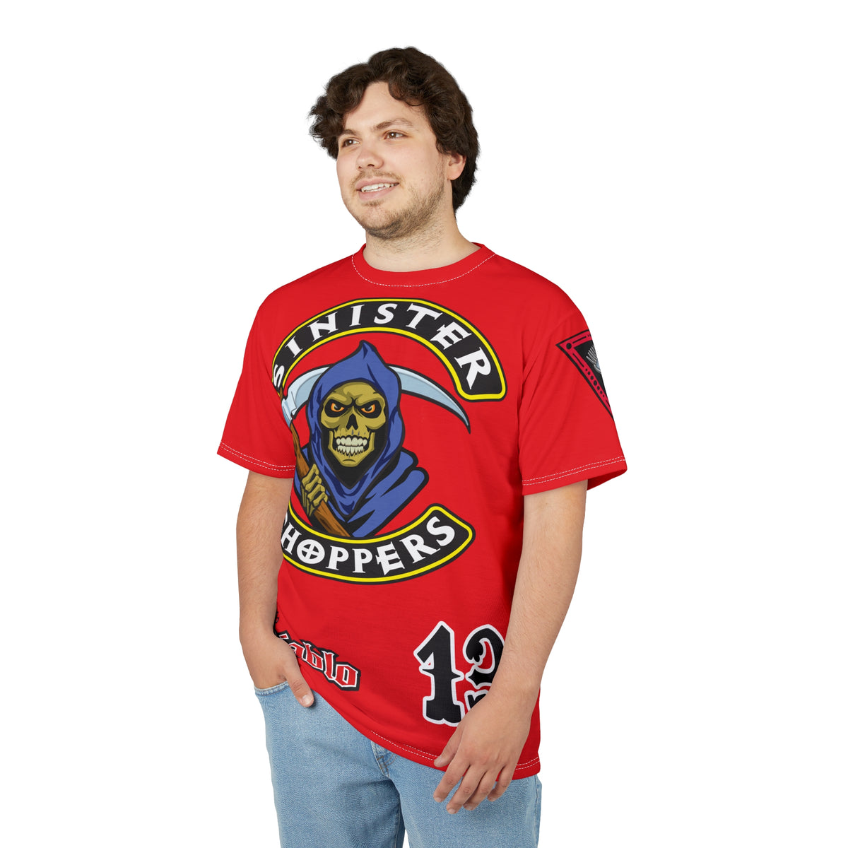 Sinister Choppers HiViz Super Tee - High Performance Motorcycle Riding Gear