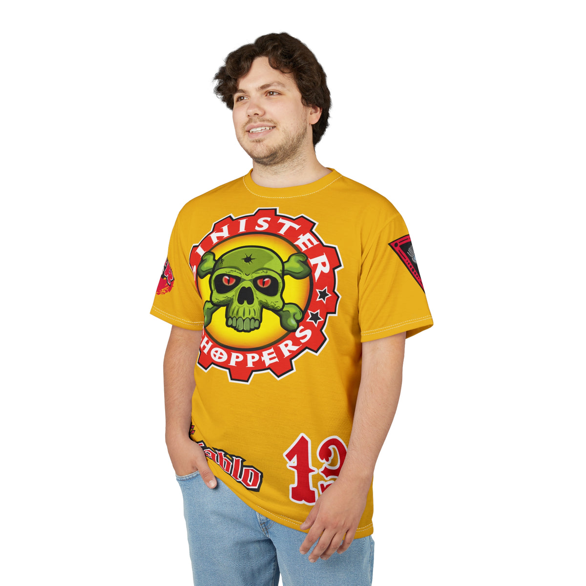 Sinister Choppers  Custom Designed HiViz Super Tee