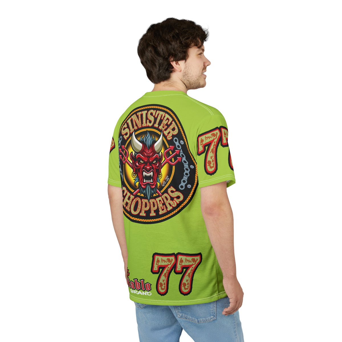 SRT Sinister Choppers HIVIZ SPECIAL SUPER RIDING TEE— Ride Cool Look Cool in our Best Super Tee