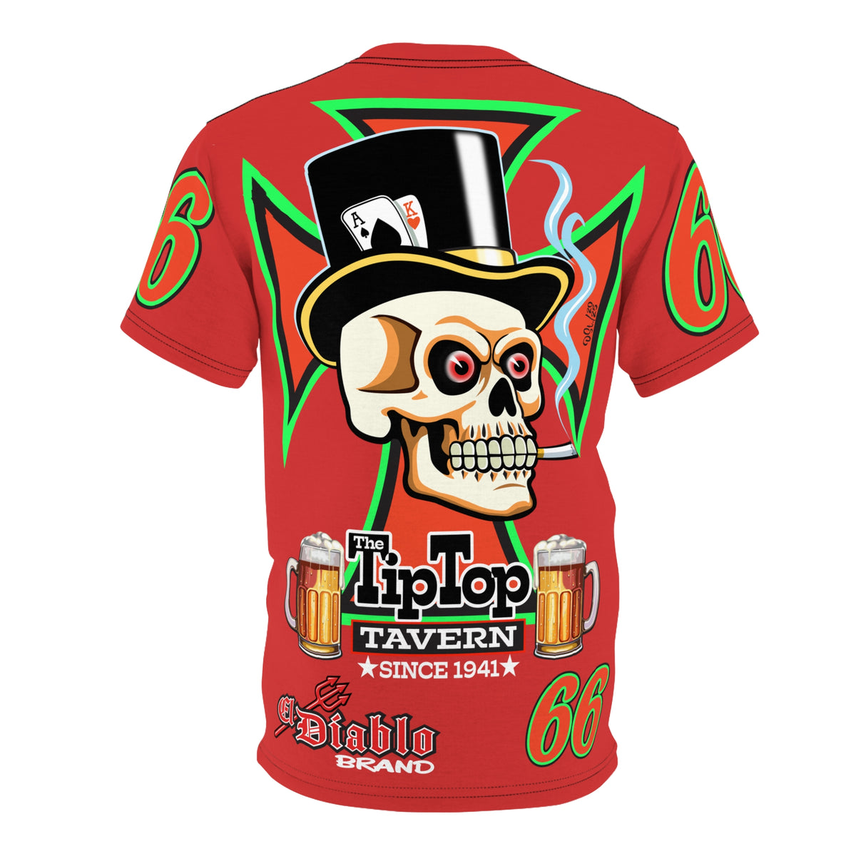 Tip Top Tavern Dive Bar Super Tee - America's Best Dive Bar, Bikes Beers Babes & Bros. - Biker Bar Tee
