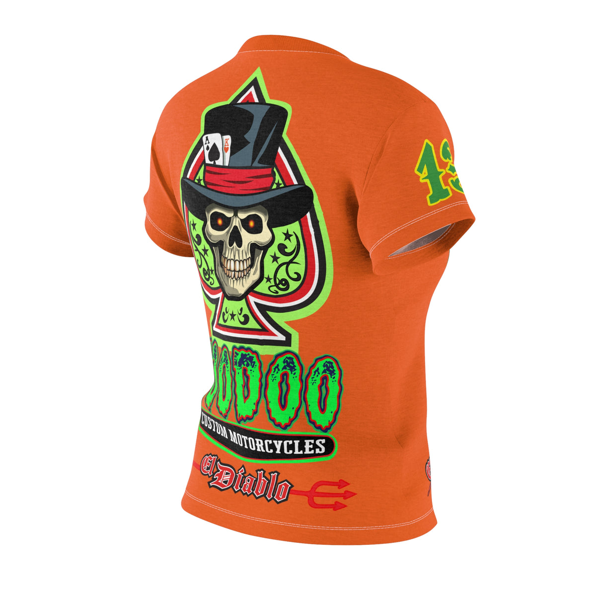 Women's Cut VooDoo Custom Motorcycles Graphic Tee — HiviZ Graphics