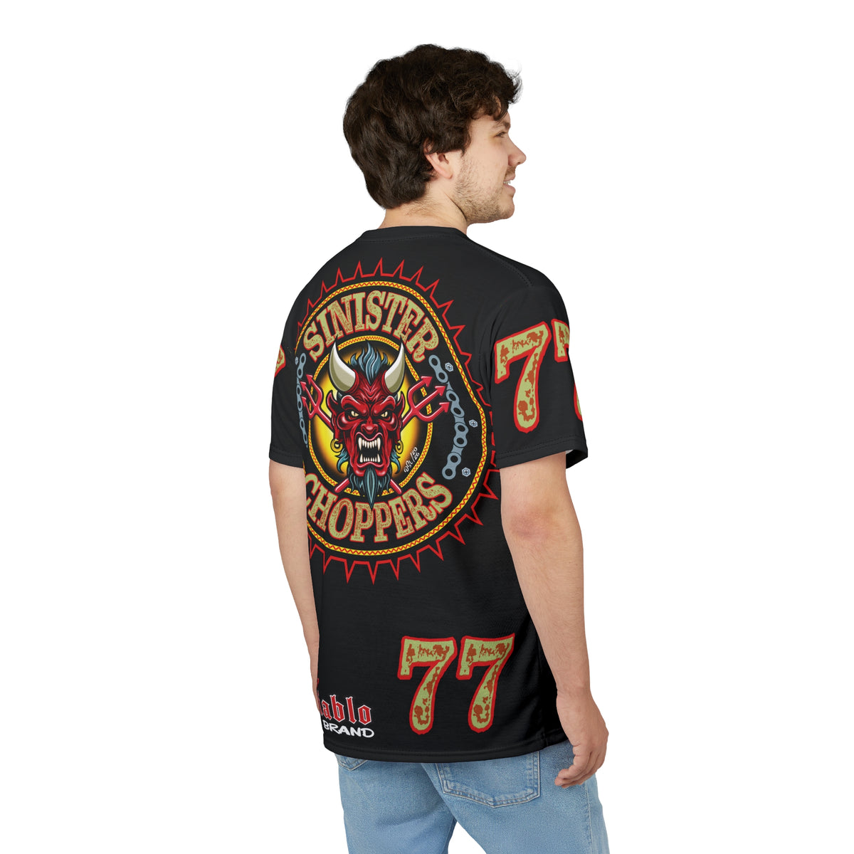 Sinister Choppers BLACKSTAR SPECIAL SUPER T— Ride Cool Look Cool in our Best Super Tee