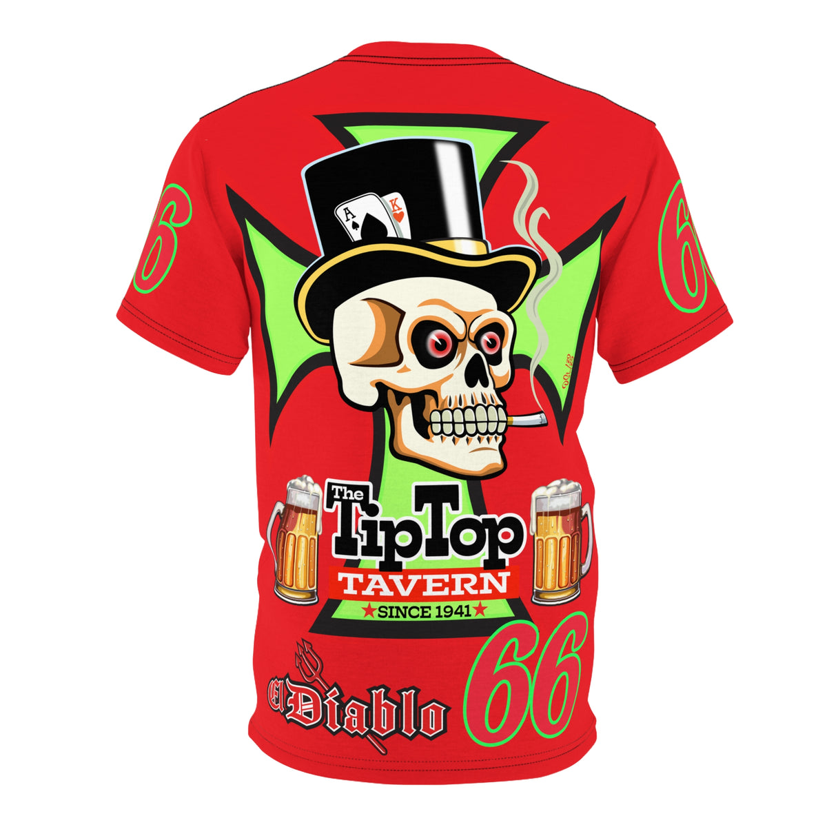 Tip Top Tavern Dive Bar Super Tee - America's Best Dive Bar, Bikes Beers Babes & Bros. - Biker Bar Tee