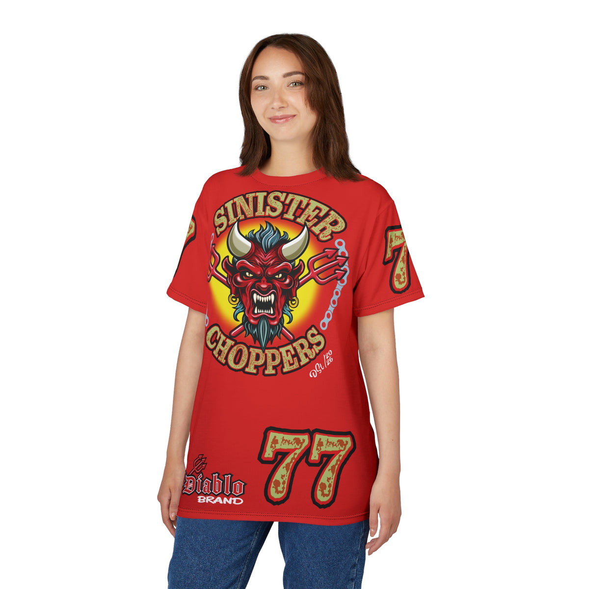 Sinister Choppers BIG D SPECIAL SUPER T— Ride Cool Look Cool in our Best Super Tee