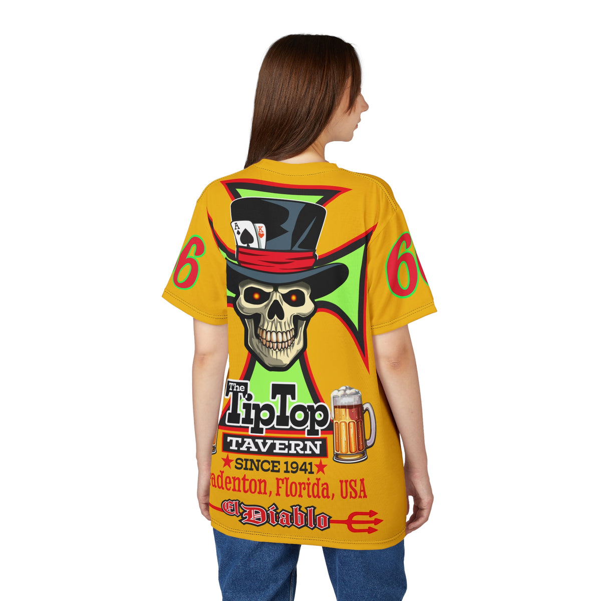 Tip Top Tavern Dive Bar Super Tee (*Limited Edition) - America's Best Dive Bar, Bikes Beers Babes & Bros. - Honouring Biker Bar Tee
