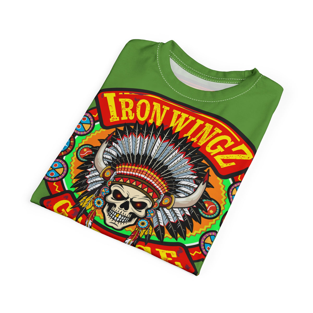 Iron WingZ Customs HiViz High Performance Motorcycle Riding Super Tee