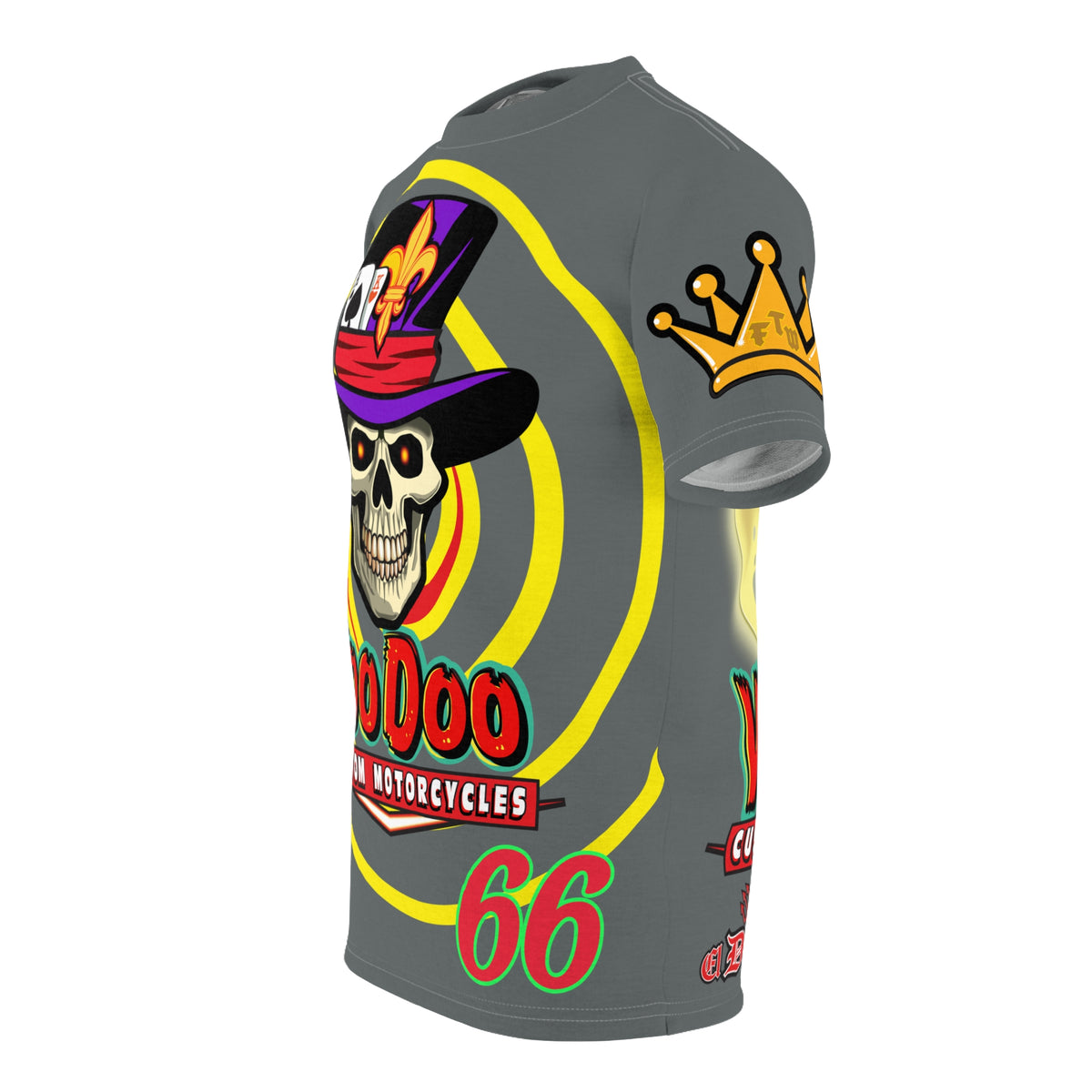 VooDoo Custom Motorcycles Crazy Hypno Wheel Design