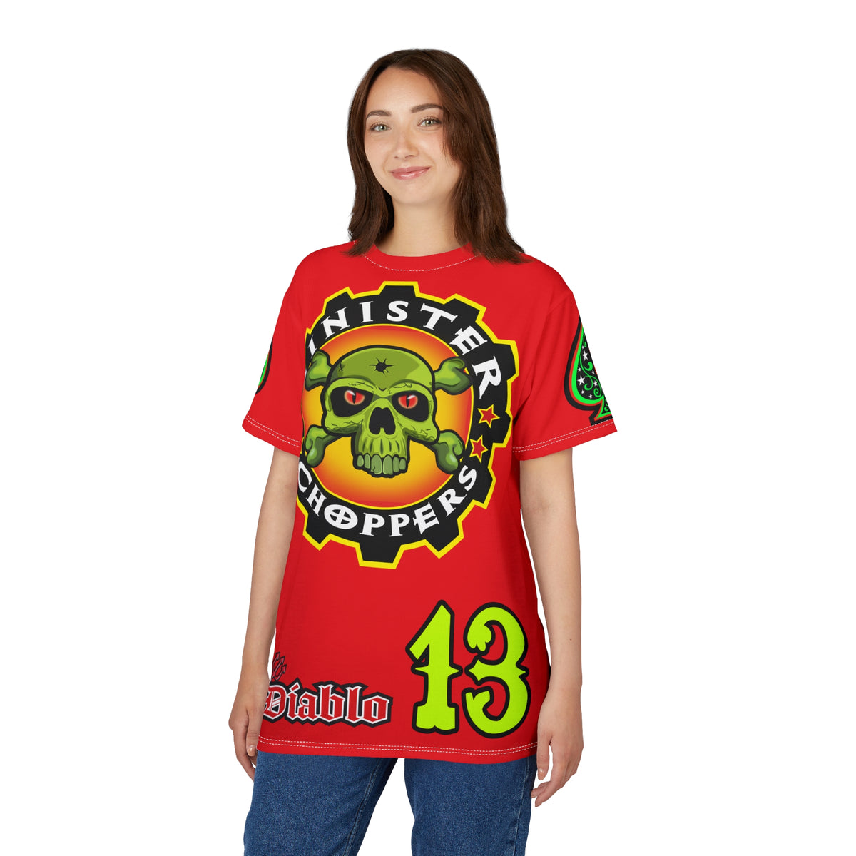 Sinister Choppers Red Baron Spectacular Road Warrior Super Tee