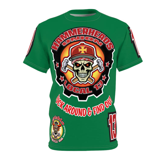 Hammerheads Union Local 13 - Special Wicking Material for Cool Riding Comfort