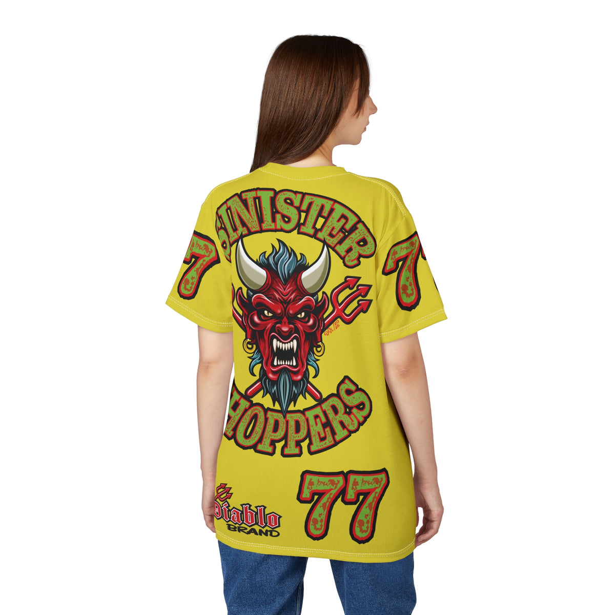 VERY Special HIVIZ Sinister Choppers BIG D SUPER T— Ride Cool, Look Cool in our Best Super Tee