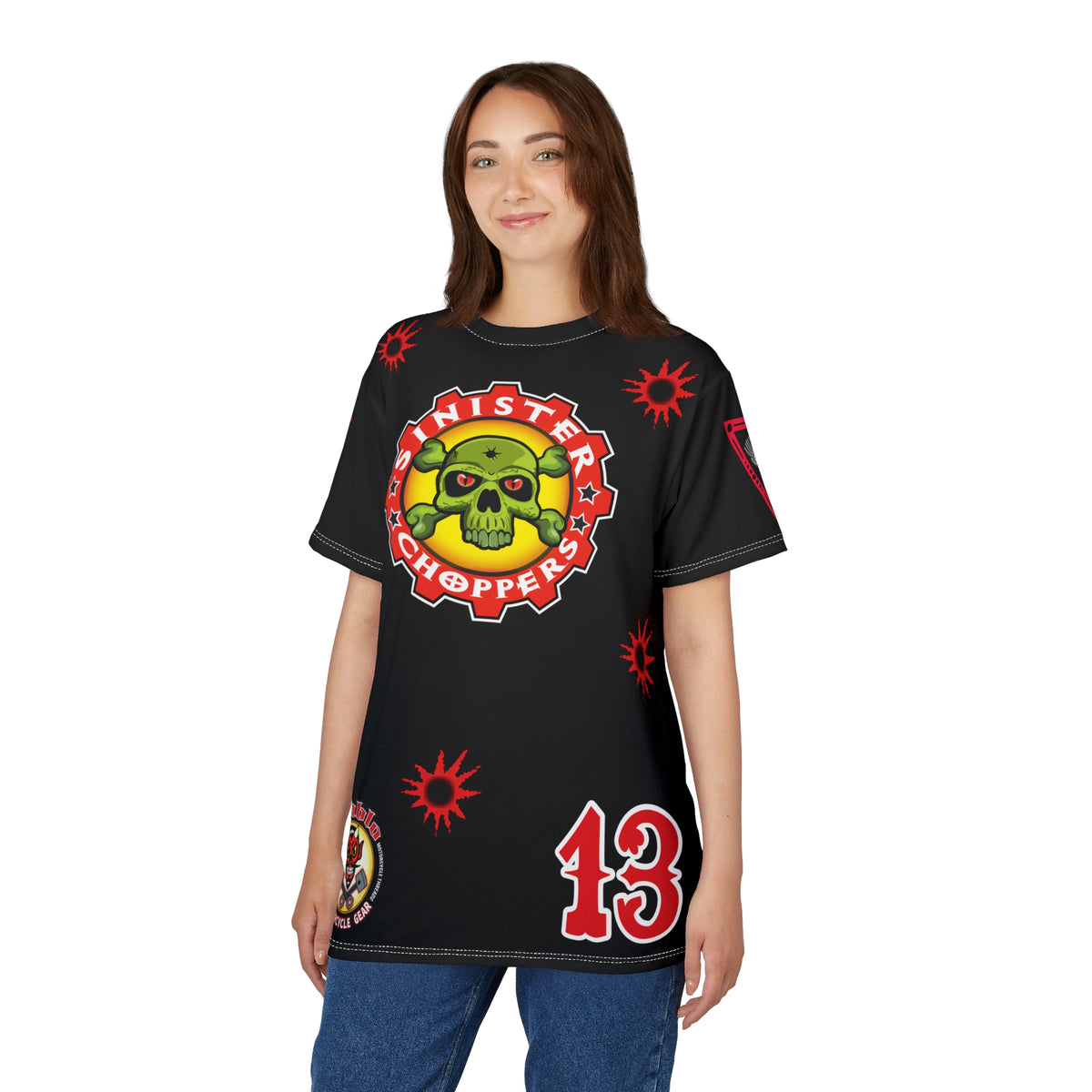 Sinister Choppers HiViz Super Tee - Outrageous Biker Gear