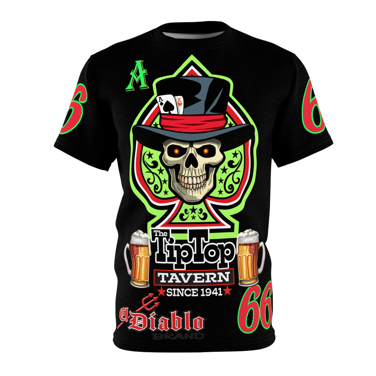 Tip Top Tavern Dive Bar Super Tee (*Limited Edition) - America's Best Dive Bar, Bikes Beers Babes & Bros. - Honouring Biker Bar Tee