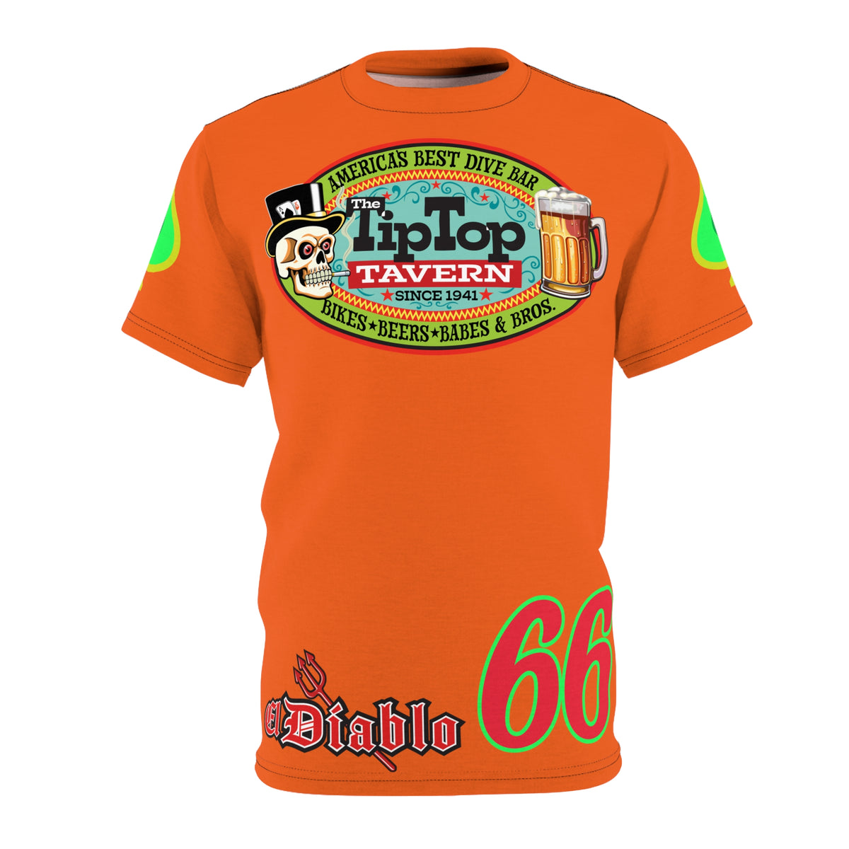 Tip Top Tavern Dive Bar Super Tee - America's Best Dive Bar, Bikes Beers Babes & Bros. - Biker Bar Tee