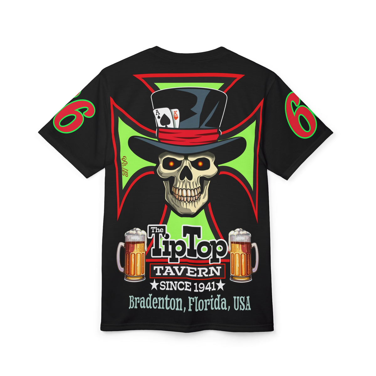 Tip Top Tavern Dive Bar Super Tee (*Limited Edition) - America's Best Dive Bar, Bikes Beers Babes & Bros. - Honouring Biker Bar Tee