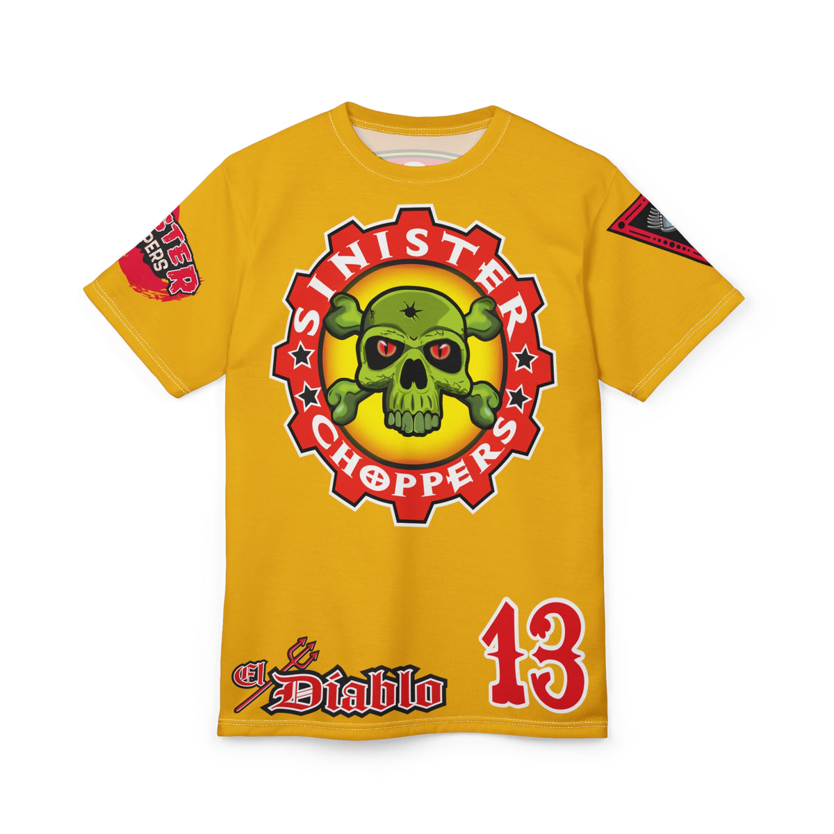 Sinister Choppers  Custom Designed HiViz Super Tee