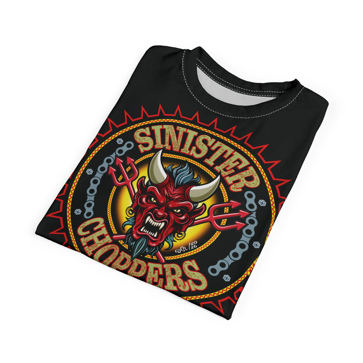 Sinister Choppers BLACKSTAR SPECIAL SUPER T— Ride Cool Look Cool in our Best Super Tee
