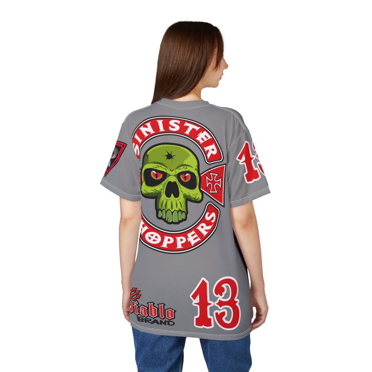 SRT Sinister Choppers  Super Tee - Clean, Beautiful, Design - Outrageous Biker Gear