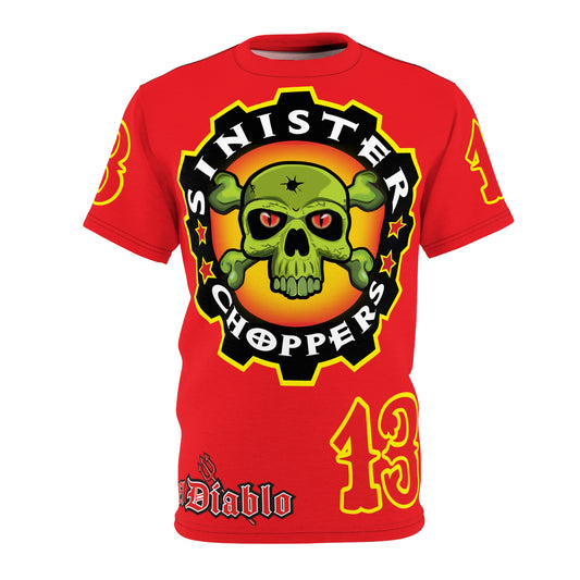 Sinister Choppers - HiViZ Super Tee - Spectacular Custom Motorcycle Riding Gear