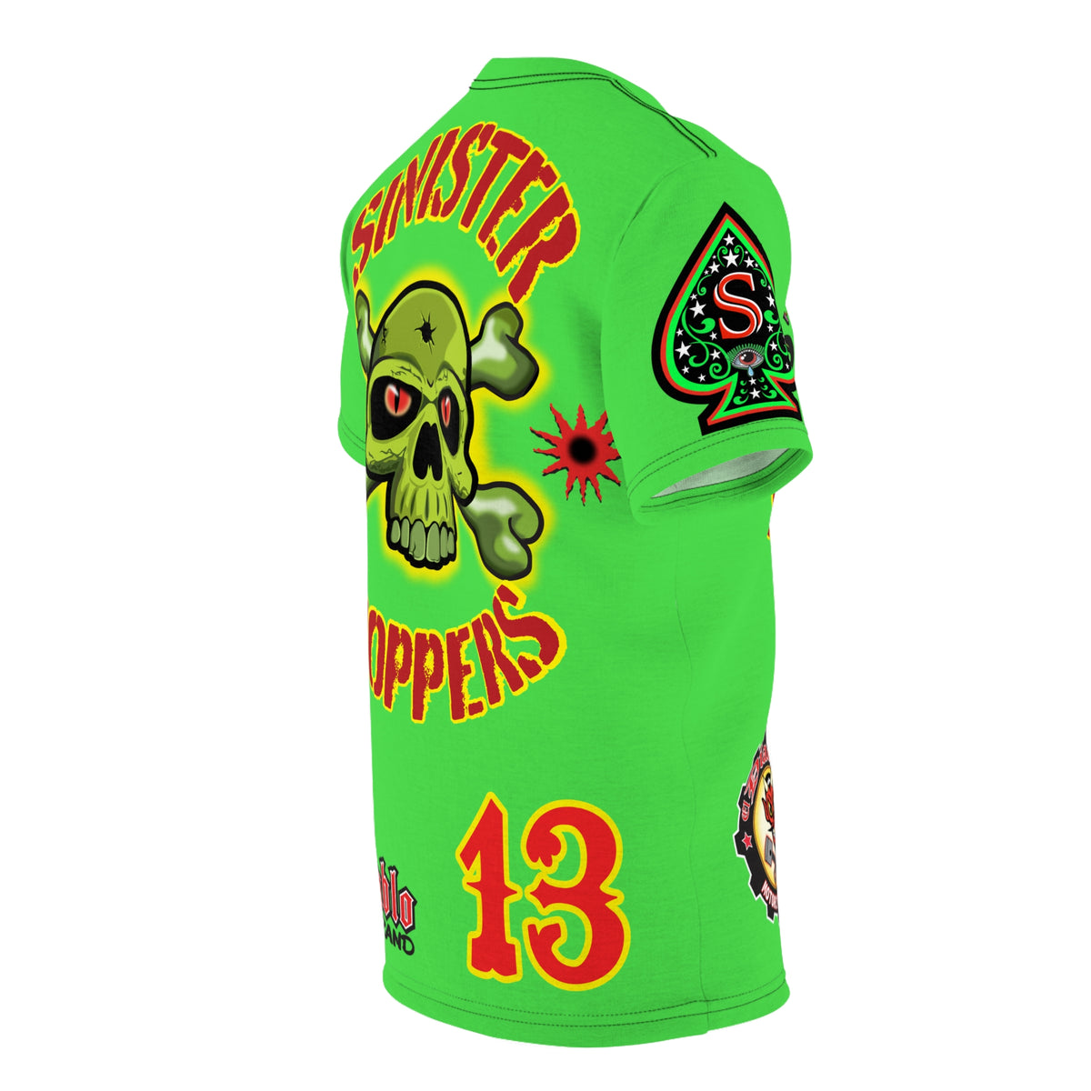 Very Special Sinister Choppers HiViZ Unisex Super Tee