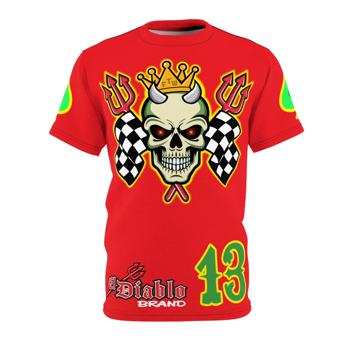 Speed Demon Customs HiViz Super Tee, Cool, Comfortable, Custom Motorcycle Riding Gear