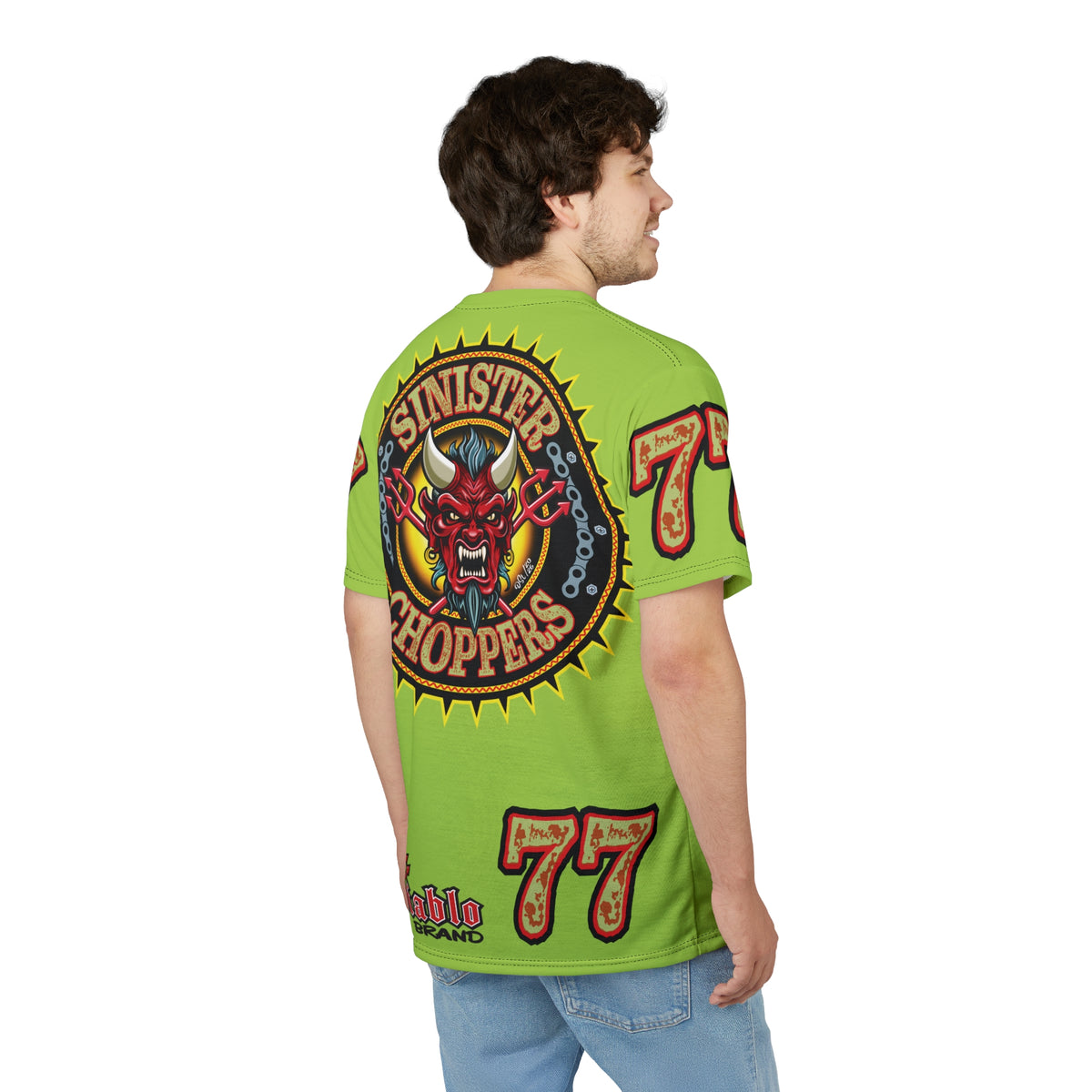 VERY Special HIVIZ Sinister Choppers BIG D SUPER T— Ride Cool Look Cool in our Best Super Tee