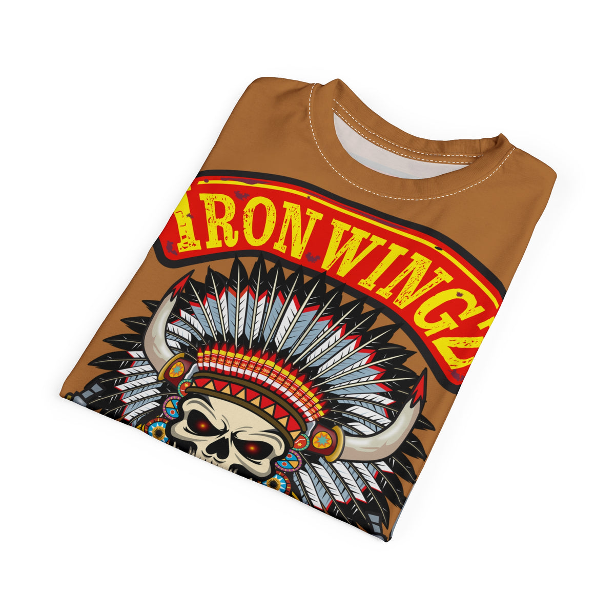 Iron Wingz Garage HiViZ Motorcycle Rider Super Tee
