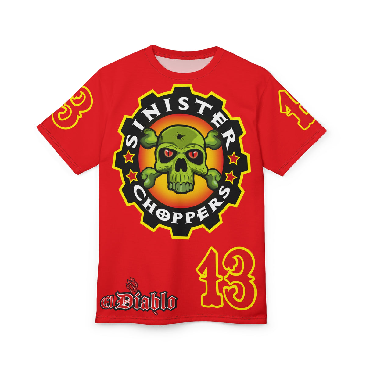 Sinister Choppers - HiViZ Super Tee - Spectacular Custom Motorcycle Riding Gear