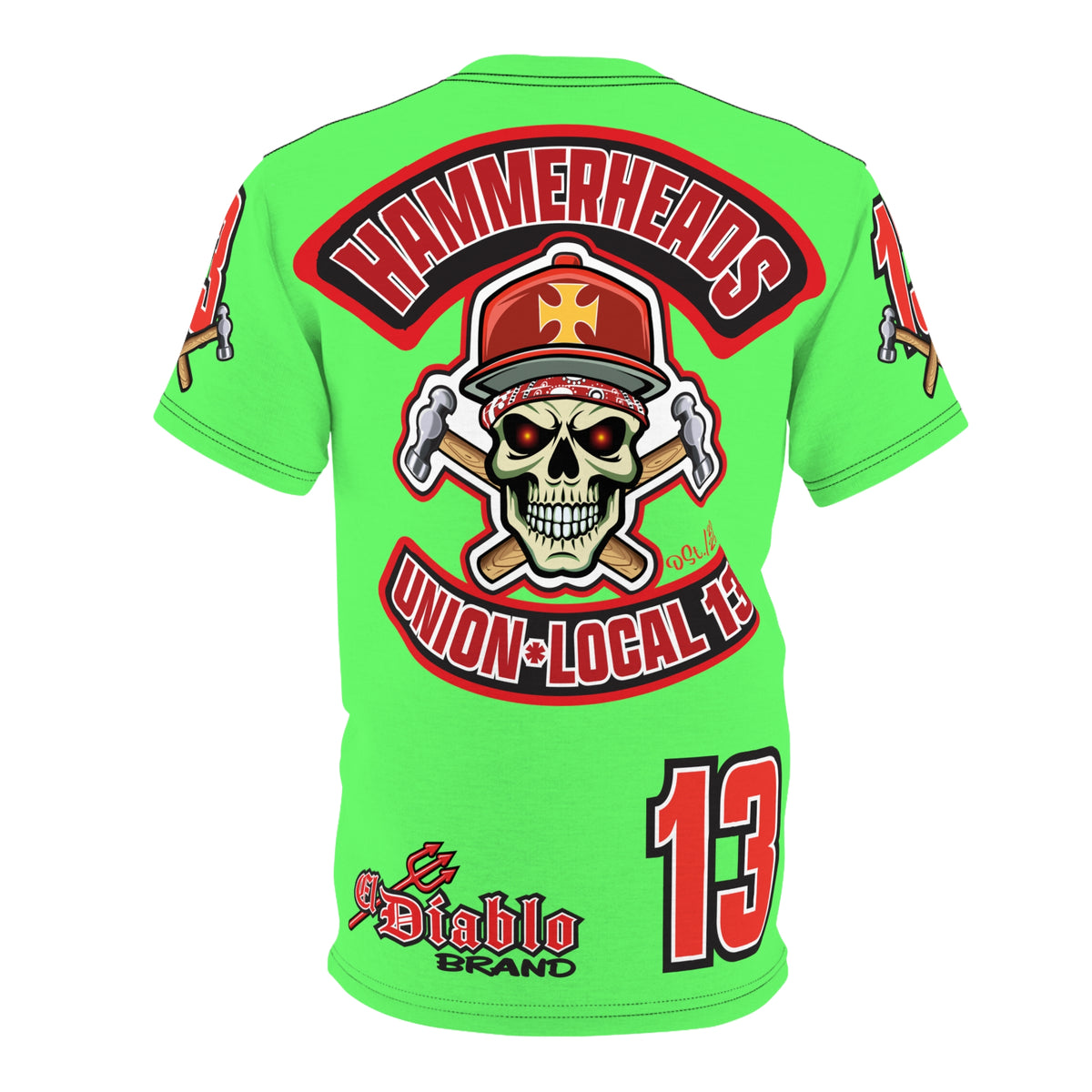 Very Special Hammerheads Union Tee — SoCal Local 519 Lumina HiViZ Graphic T-Shirt