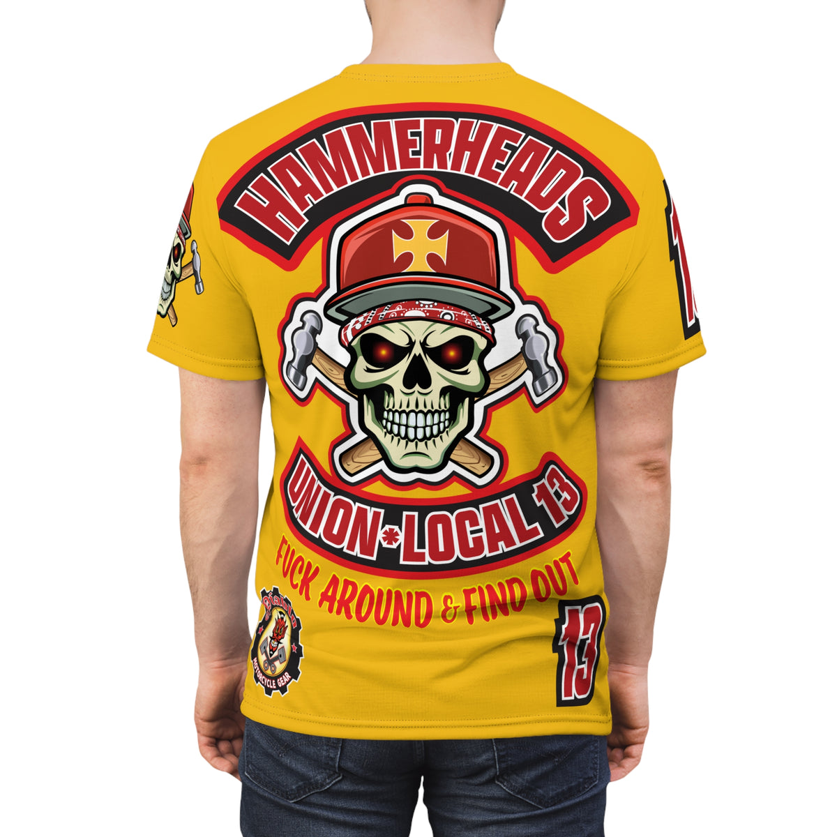 Hammerheads Union Local 13 Skull Graphic Tee