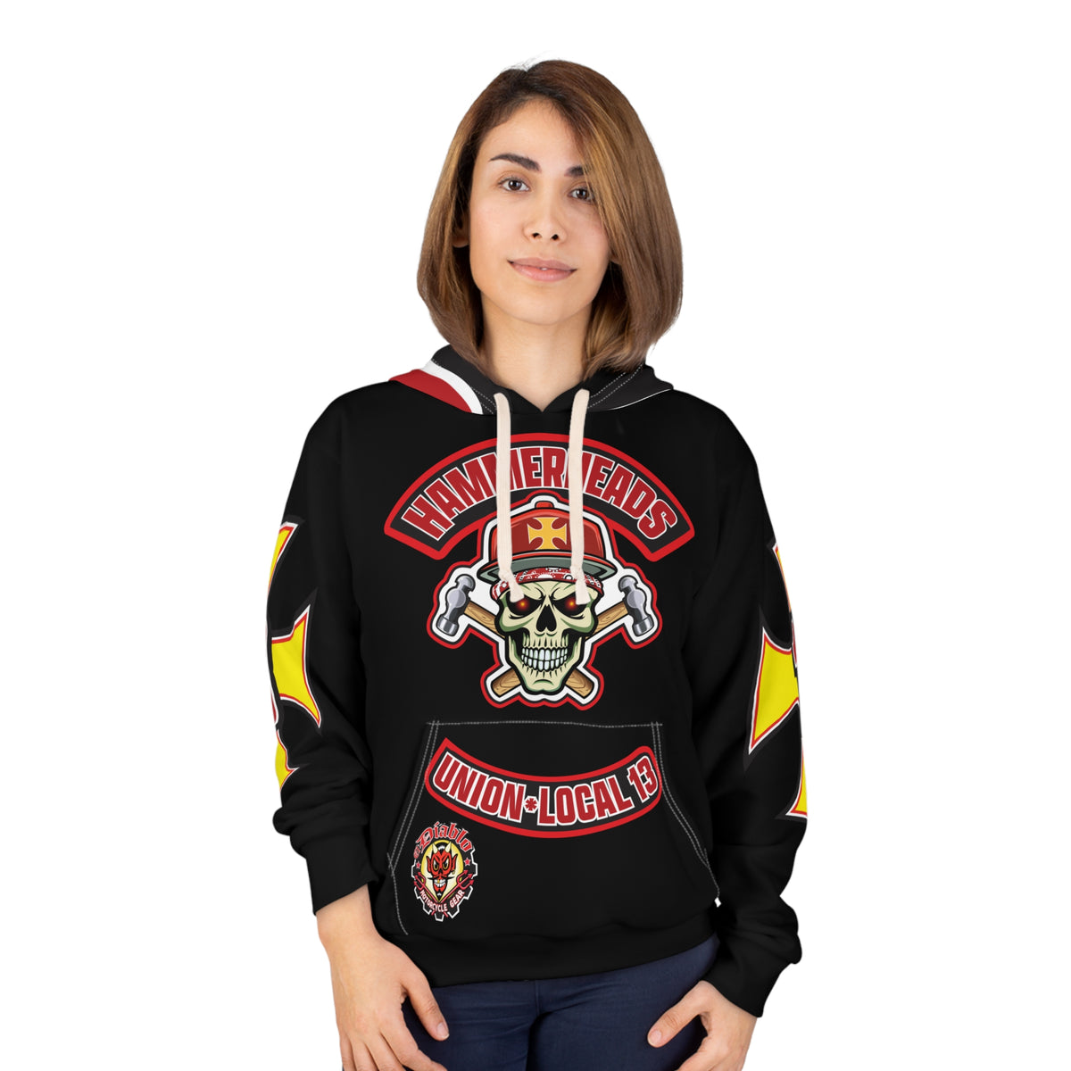HoodZ Hammerheads Unisex Pullover Hoodie (AOP)
