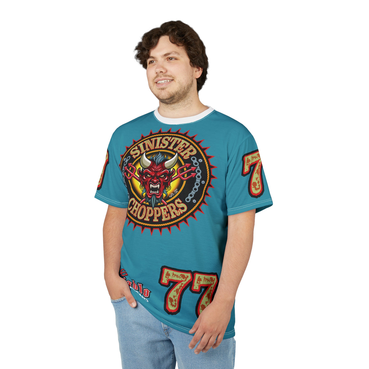 Sinister Choppers BLACKSTAR SPECIAL SUPER T— Ride Cool Look Cool in our Best Super Tee