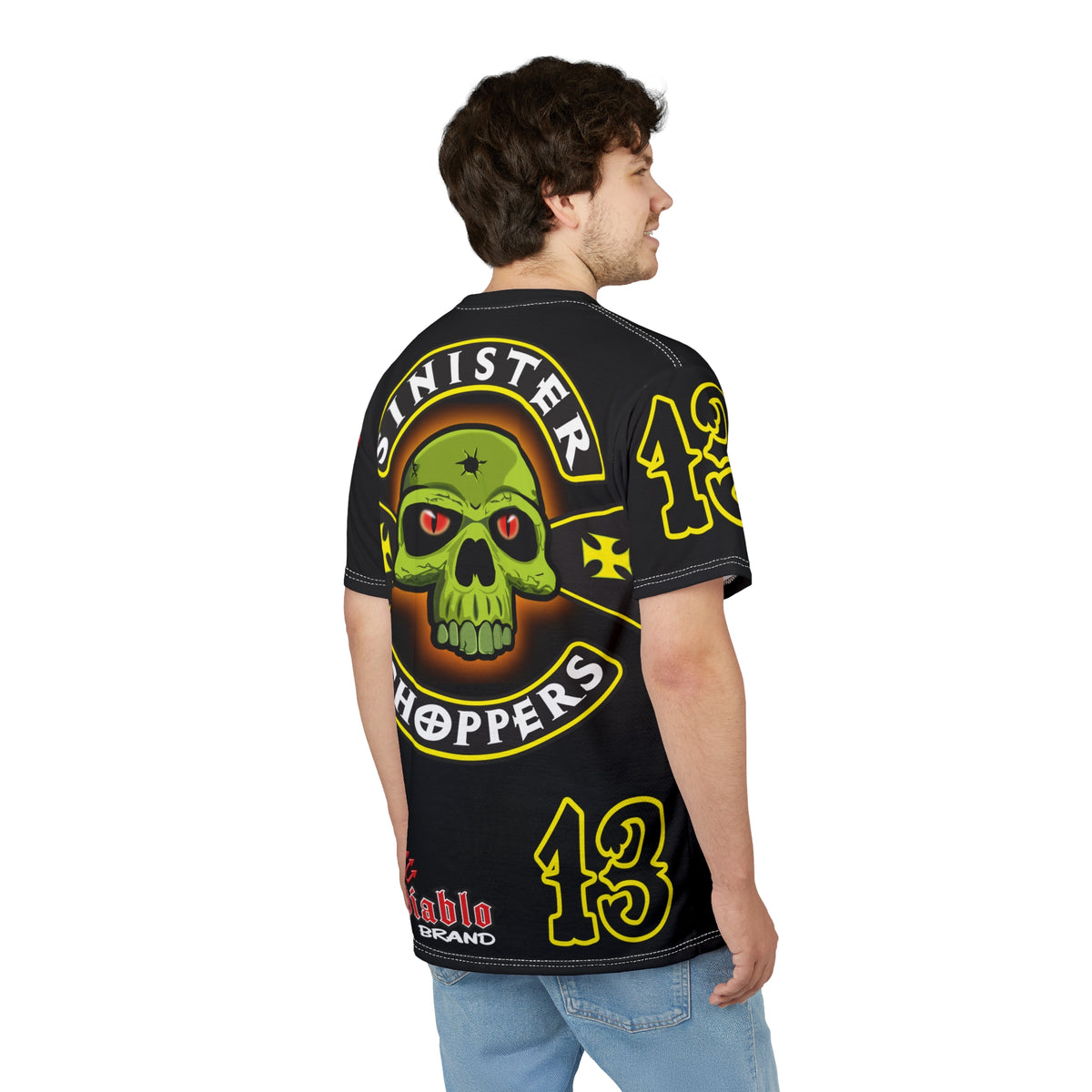 SRT Sinister Choppers  Super Riding Tee - Clean, Beautiful, Design - Outrageous Biker Gear