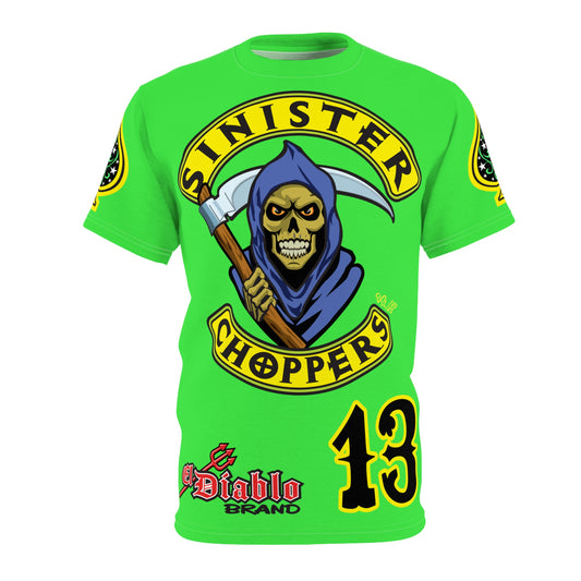 VERY SPECIAL  Sinister Choppers Custom Motorcycles - Custom  HiViZ LUMINA  Super Riding Tee - High Performance Riding Wear