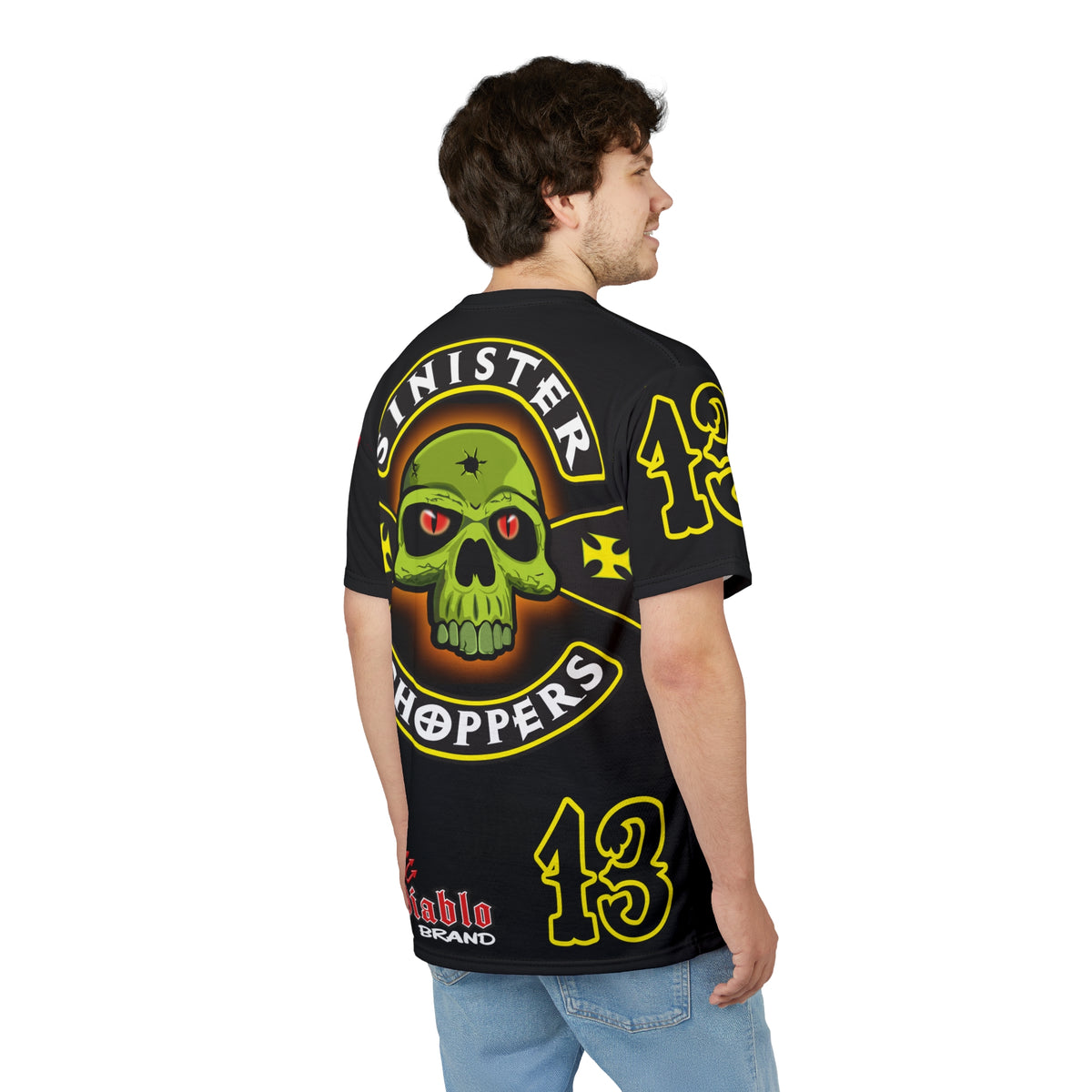 SRT Sinister Choppers  Super Riding Tee - Clean, Beautiful, Design - Outrageous Biker Gear