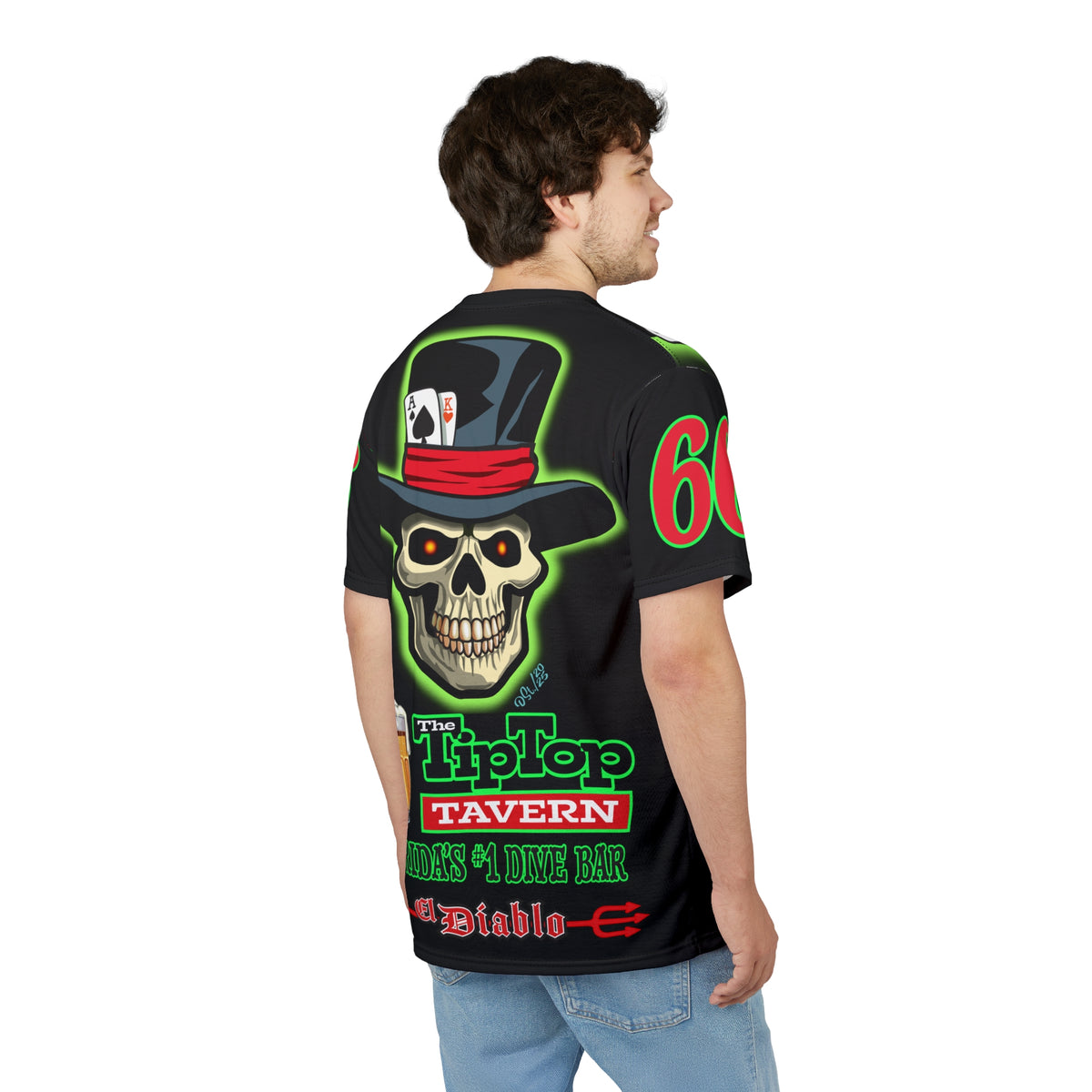 SRT Tip Top Tavern Dive Bar Super Riding Tee (*Limited Edition) - Florida's Best Dive Bar, Bikes Beers Babes & Bros. - Honouring Biker Bar Tee