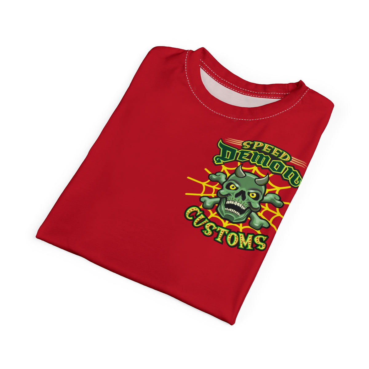 Speed Demon HiViz Unisex Cut & Sew Tee (AOP)