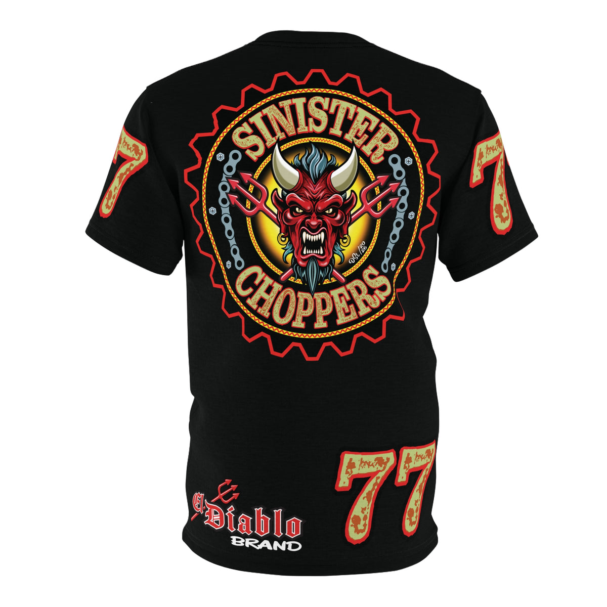 Sinister Choppers BLACKGEAR SPECIAL SUPER T— Ride Cool, Look Cool in our Best Super Tee