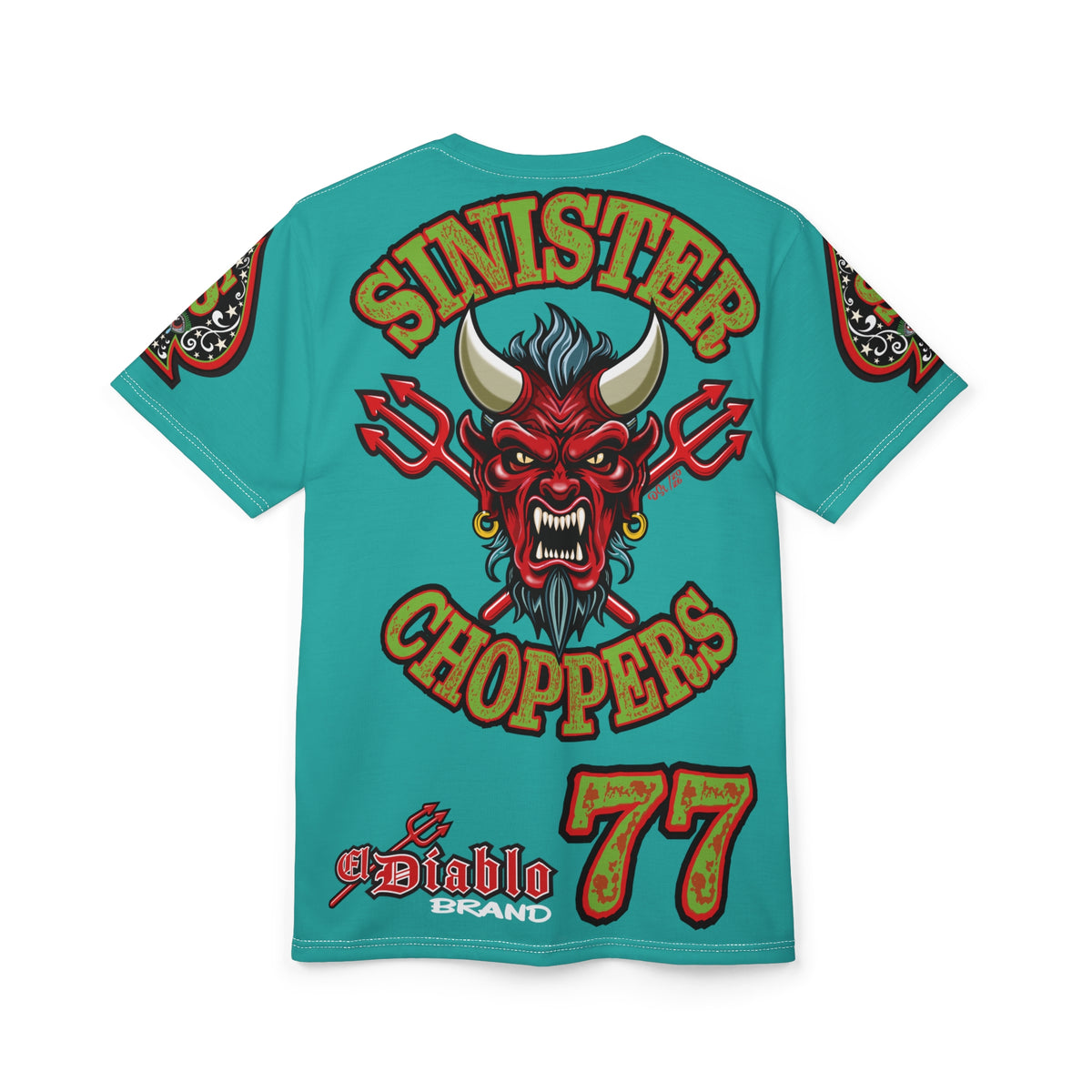 Sinister Choppers MR GREEN SPECIAL SUPER T— Ride Cool, Look Cool in our Best Super Tee
