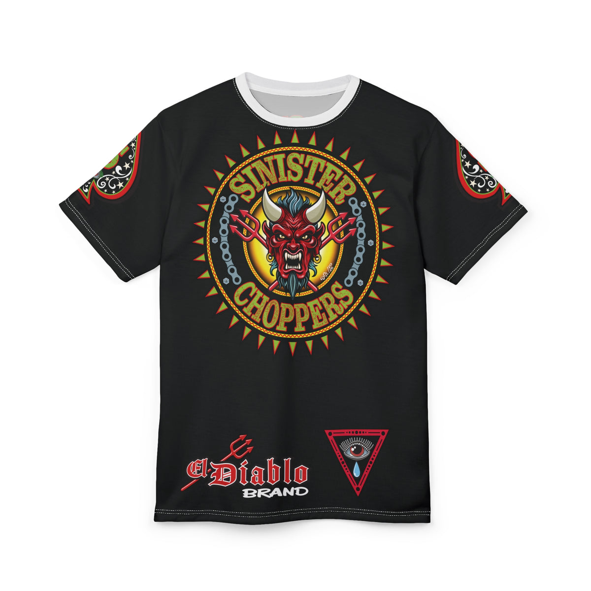Sinister Choppers SPECIAL MIDNIGHT EDITION SUPER TEE— Ride Cool, Look Cool in our Best Super Tee