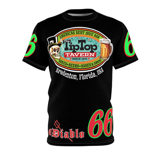 Tip Top Tavern Dive Bar Super Tee - America's Best Dive Bar - Bikes Beers Babes & Bros. - Biker Bar Tee