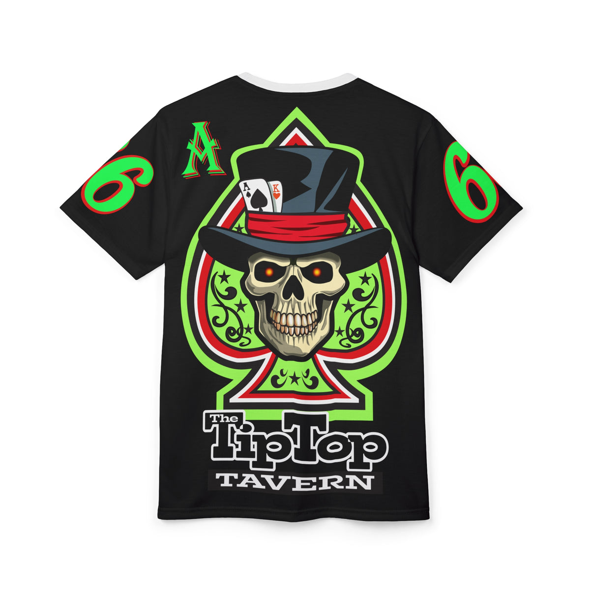 Tip Top Tavern Ace of Spades Super Tee - America's Best Dive Bar - Bikes Beers Babes & Bros.