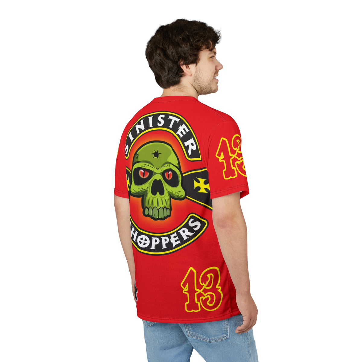 Sinister Choppers - HiViZ Super Tee - Spectacular Custom Motorcycle Riding Gear