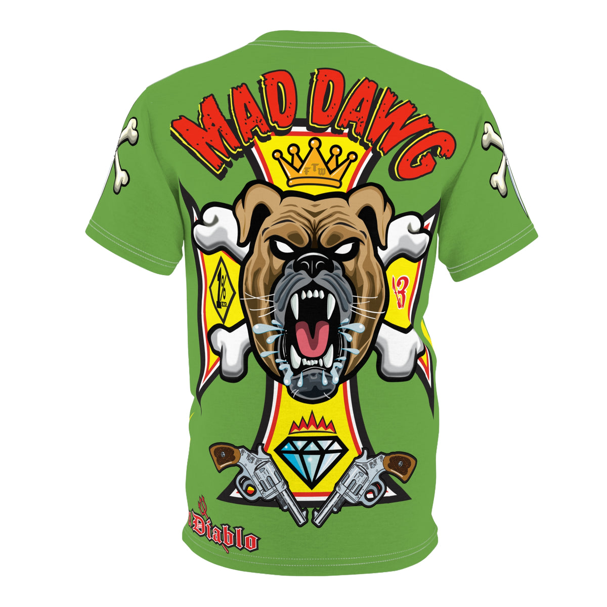 Mad Dawg HiViz Biker Super Tee - THE Perfect Touring T-Shirt