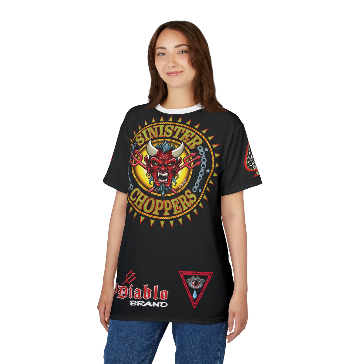 Sinister Choppers SPECIAL MIDNIGHT EDITION SUPER TEE— Ride Cool, Look Cool in our Best Super Tee
