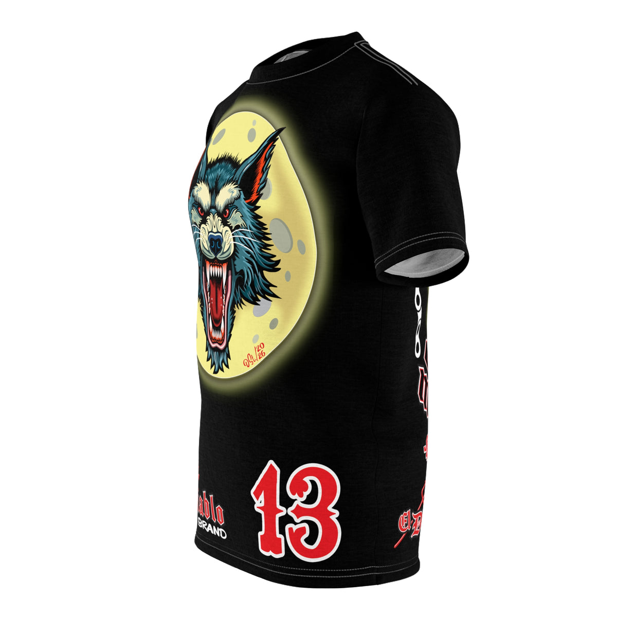 MWT Wolf Custom Motorcycles Super Tee — Viciously Cool High Performance Motorcycle Riding Shirt