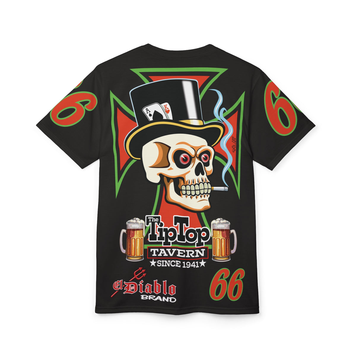 Tip Top Tavern Dive Bar Super Tee - America's Best Dive Bar, Bikes Beers Babes & Bros. - Biker Bar Tee