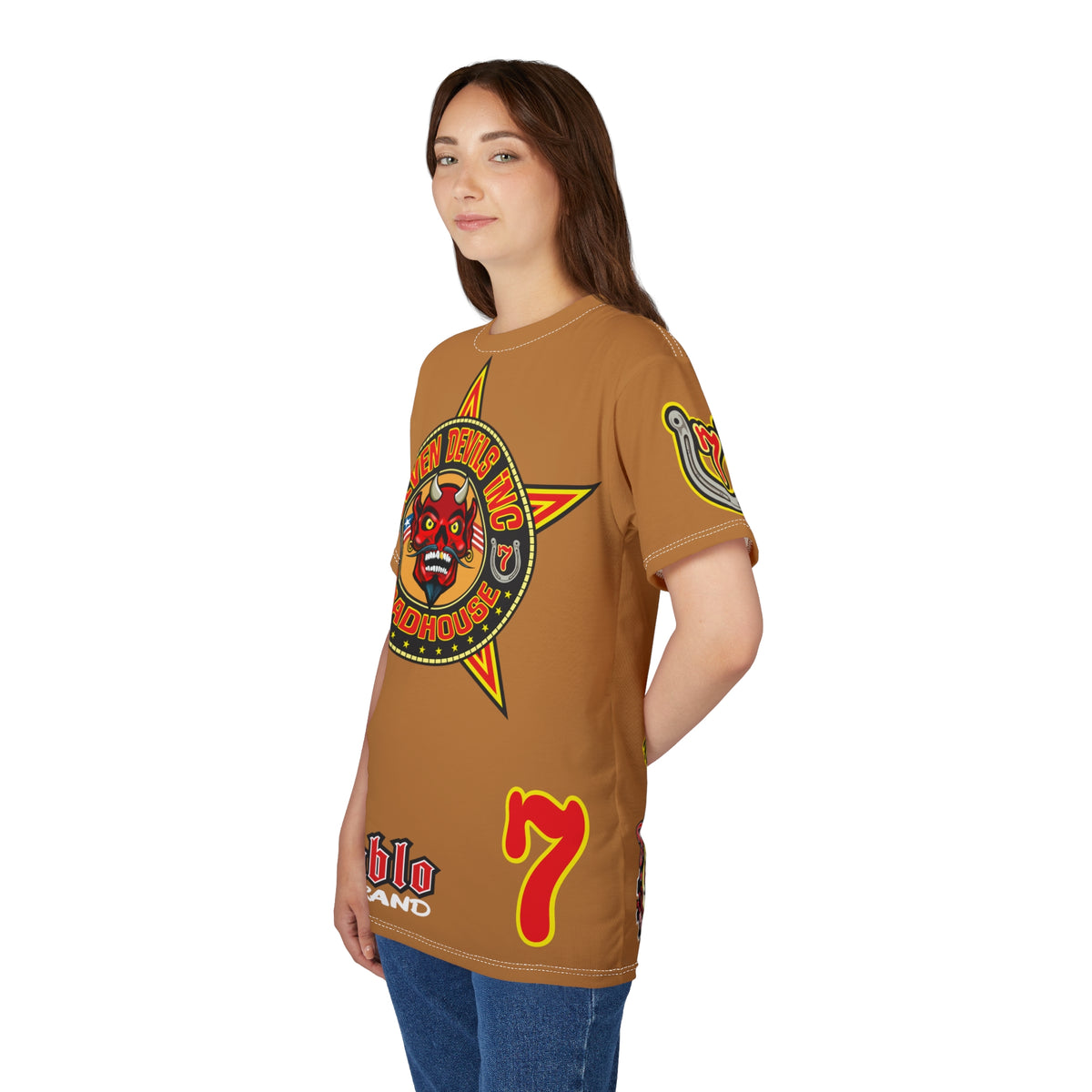 Seven Devils Inc. Roadhouse Graphic Tee - Motorcycle Custom Riding Super Tee