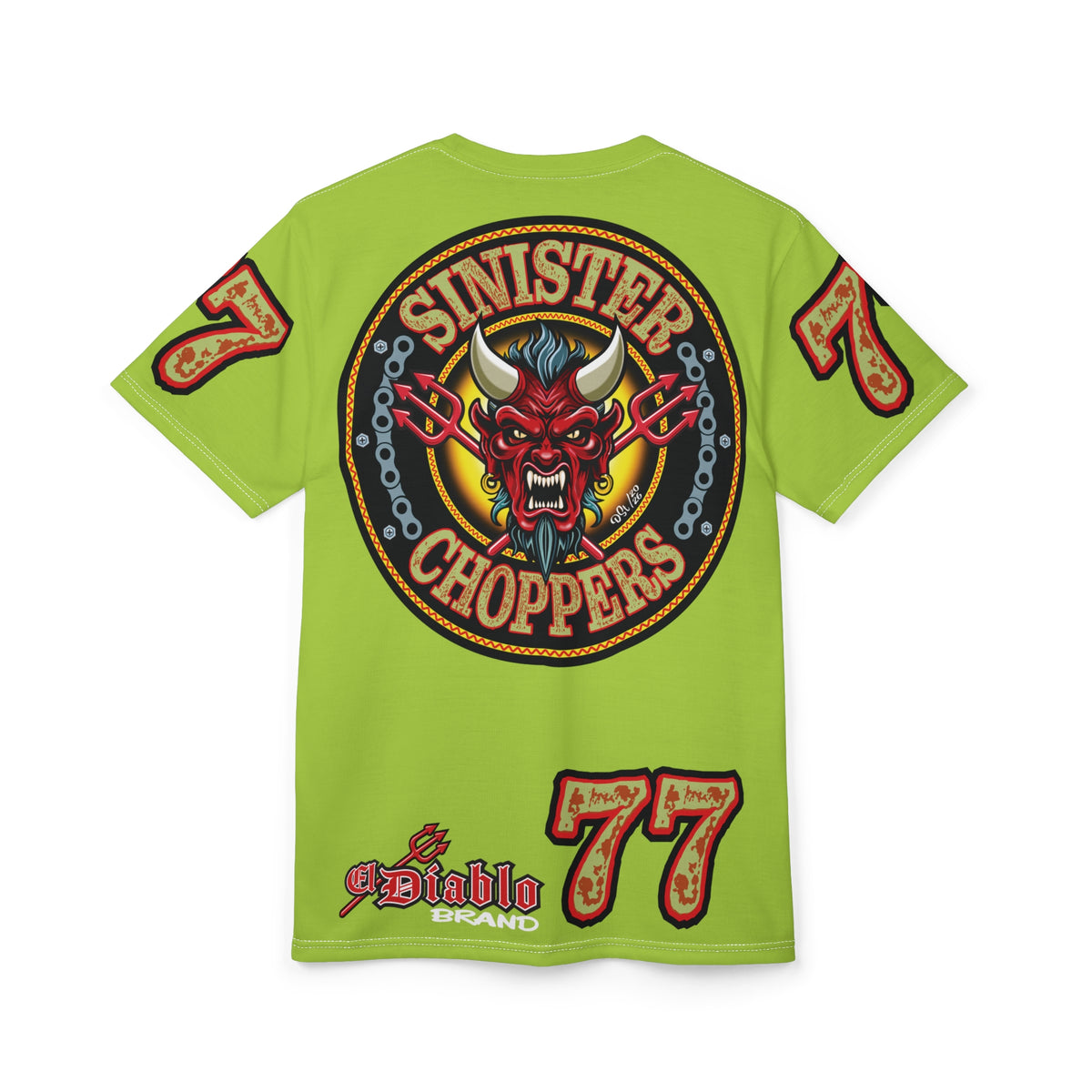 SRT Sinister Choppers HIVIZ SPECIAL SUPER RIDING TEE— Ride Cool Look Cool in our Best Super Tee